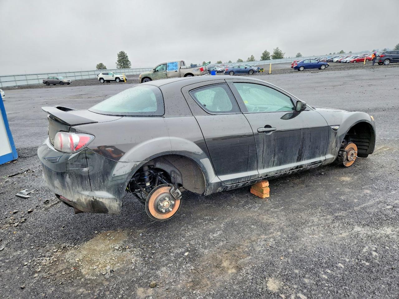 2010 Mazda Rx8 Черный vin: JM1FE1CM8A0404441