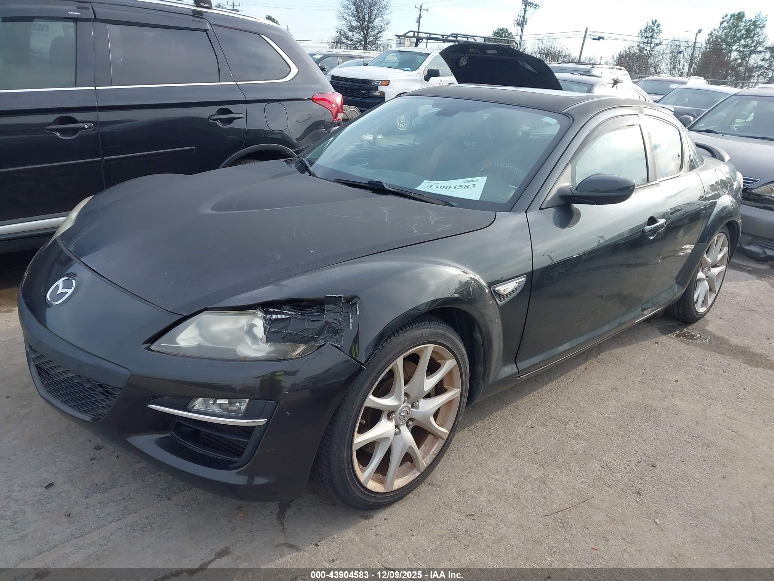 2010 Mazda Rx-8 Grand Touring Black vin: JM1FE1CP1A0404825
