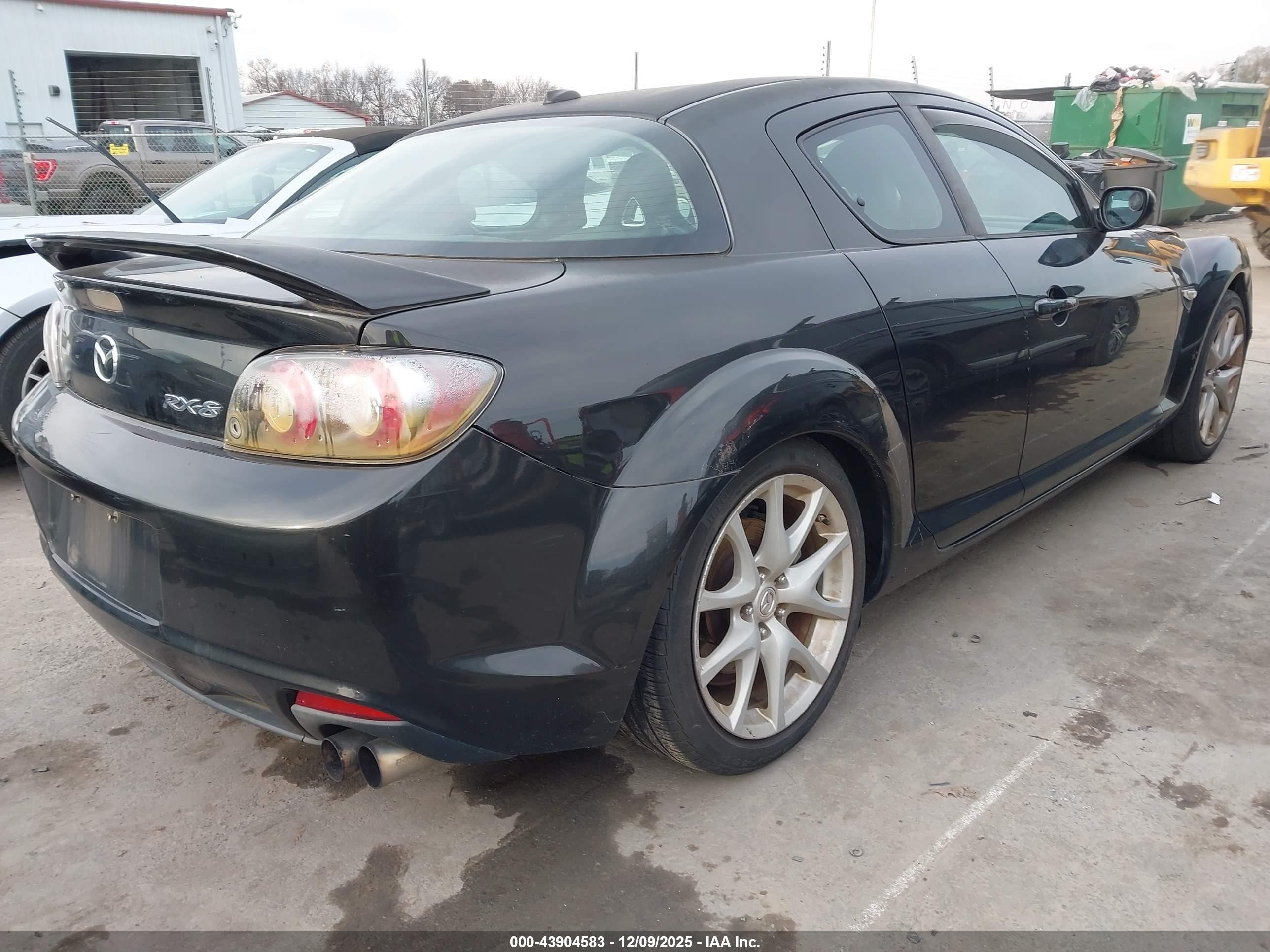 2010 Mazda Rx-8 Grand Touring Black vin: JM1FE1CP1A0404825