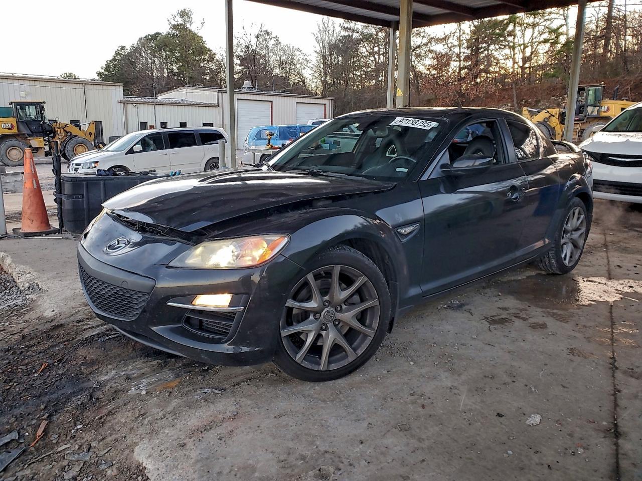 2010 Mazda Rx8 Black vin: JM1FE1CP9A0403776