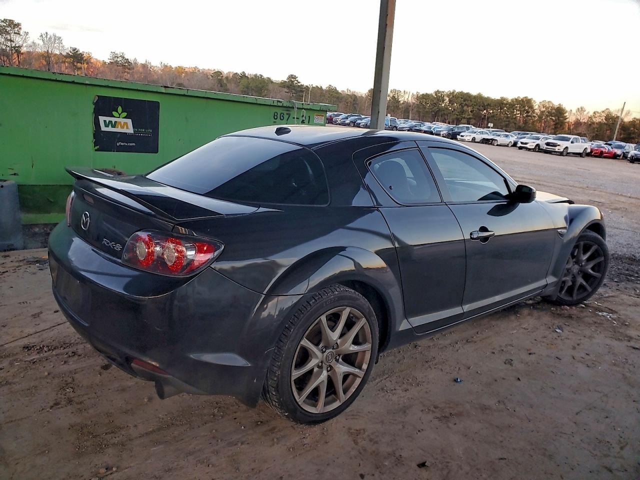 2010 Mazda Rx8 Black vin: JM1FE1CP9A0403776