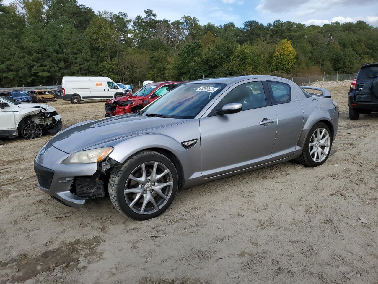 2010 Mazda Rx8 Silver vin: JM1FE1CP9A0404362