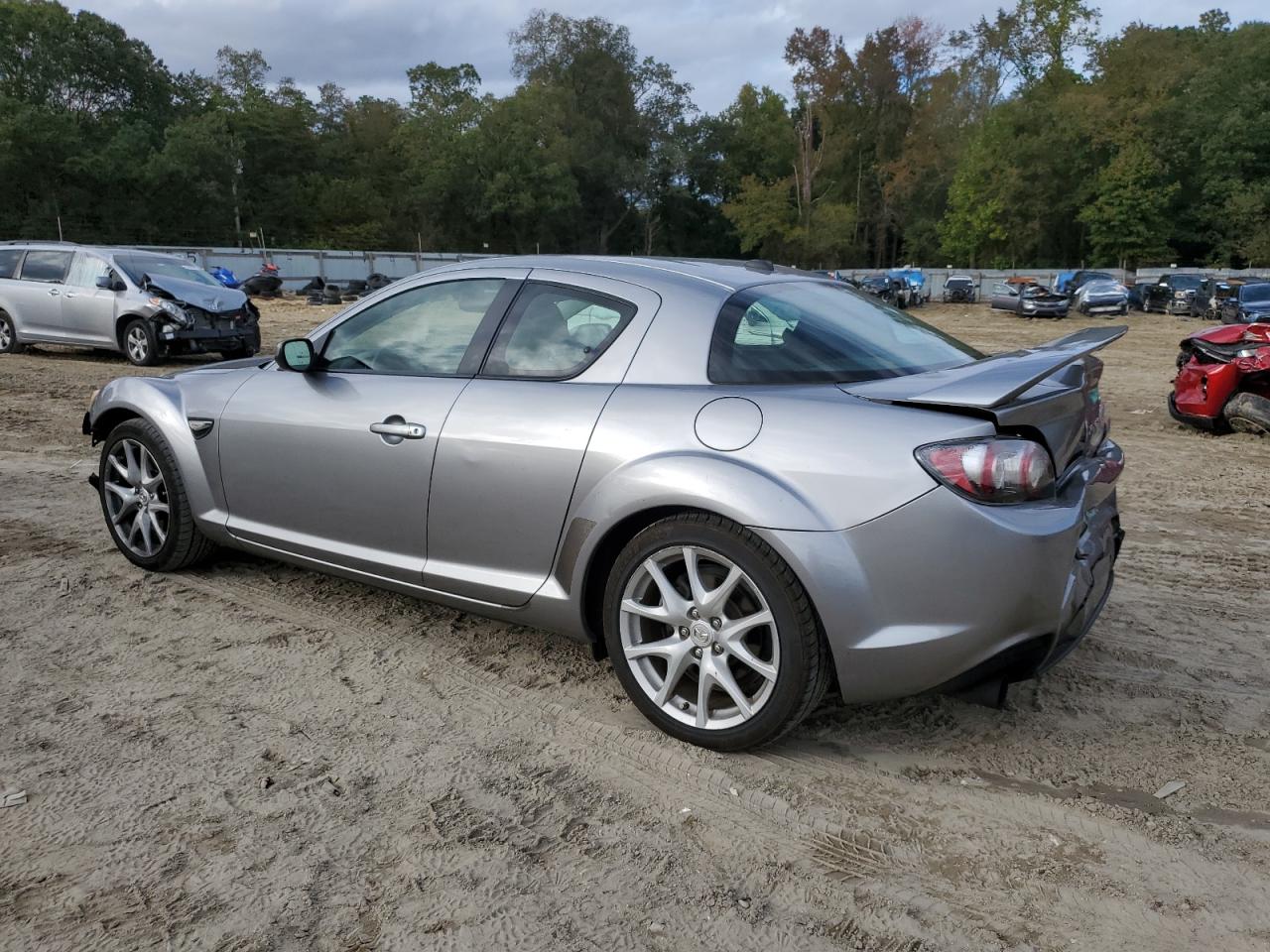 2010 Mazda Rx8 Silver vin: JM1FE1CP9A0404362