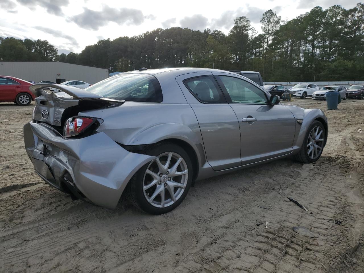 2010 Mazda Rx8 Silver vin: JM1FE1CP9A0404362