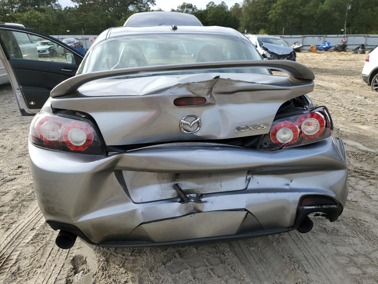 2010 Mazda Rx8 Silver vin: JM1FE1CP9A0404362