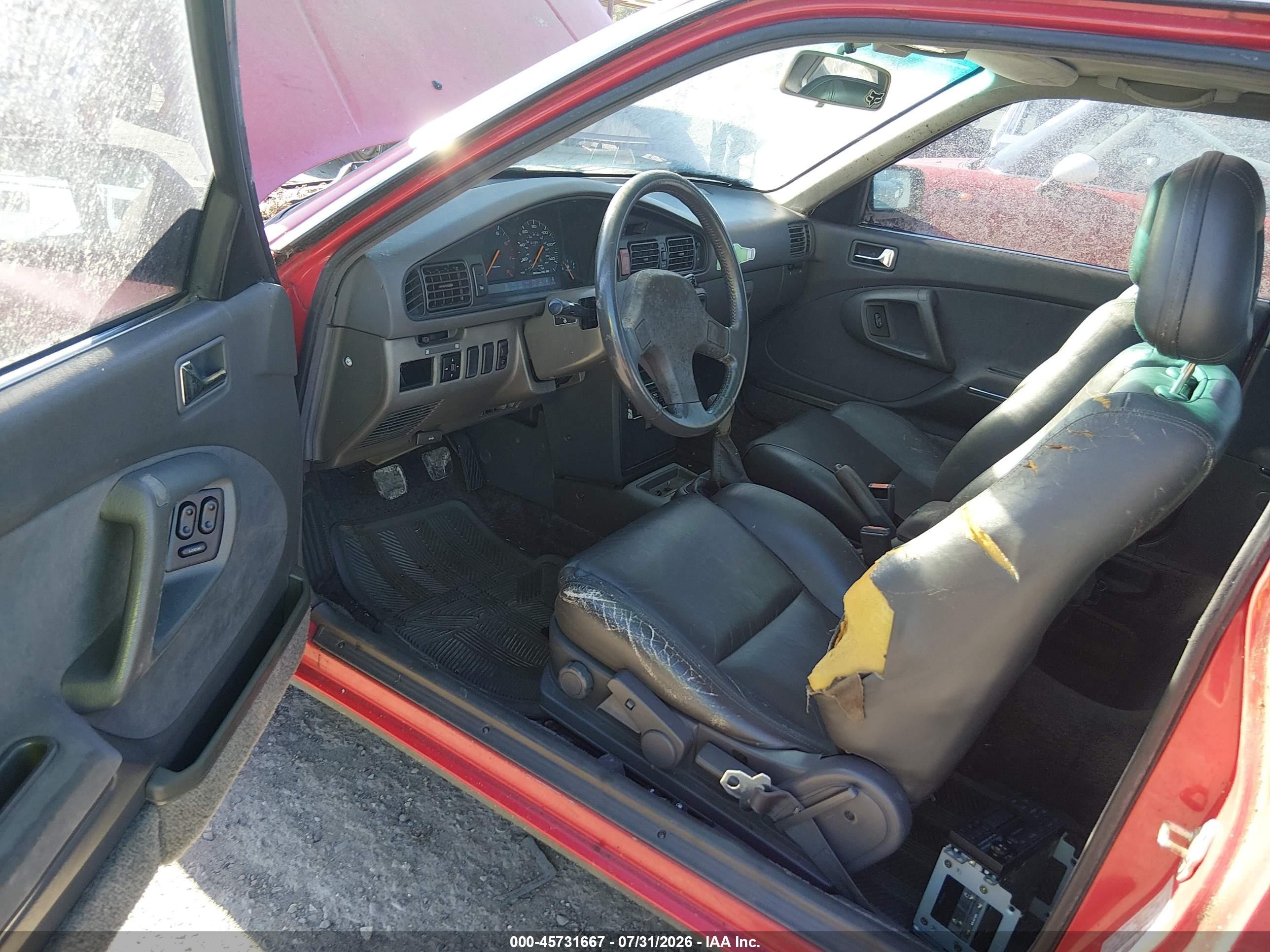 1991 Mazda Mx-6 Dx/lx Red vin: JM1GD3122M1908423