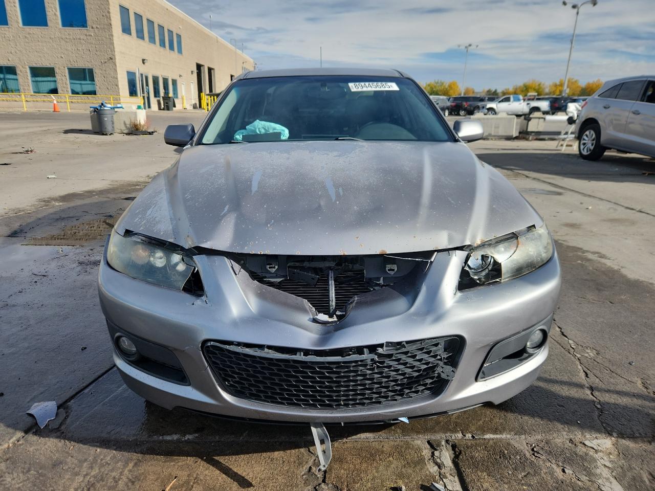 2006 Mazda Speed 6 Silver vin: JM1GG12L061107639