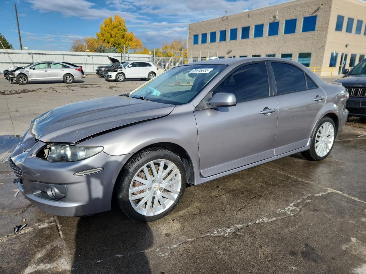 2006 Mazda Speed 6 Silver vin: JM1GG12L061107639