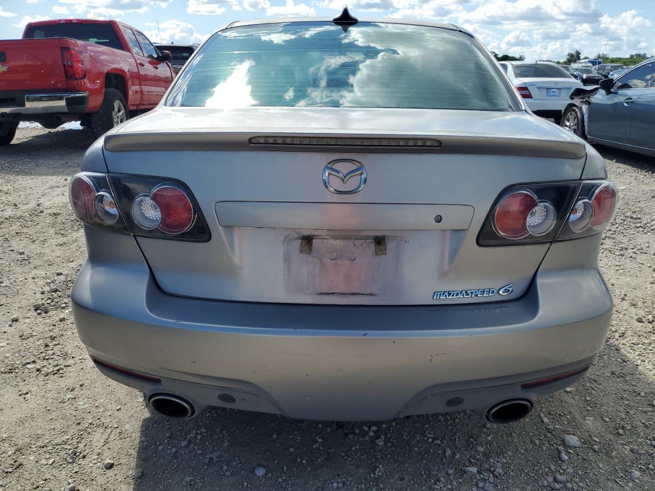 2006 Mazda Speed 6 Silver vin: JM1GG12L161104961