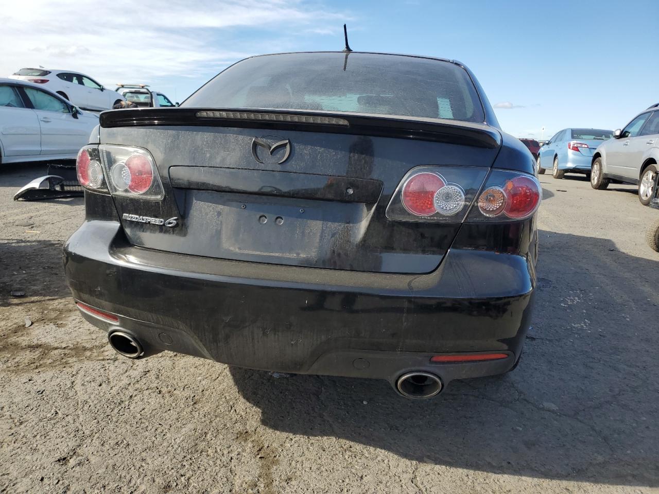 2006 Mazda Speed 6 Black vin: JM1GG12L561107121