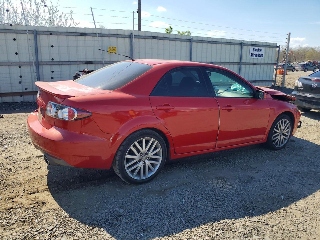 2006 Mazda Speed 6 Red vin: JM1GG12L761107315