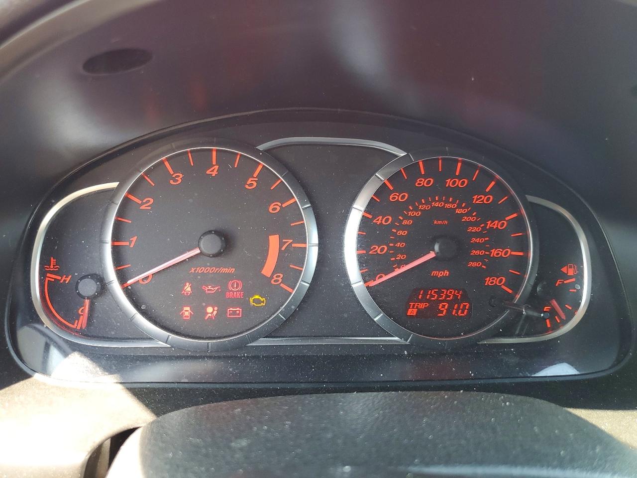 2006 Mazda Speed 6 Red vin: JM1GG12L761107315