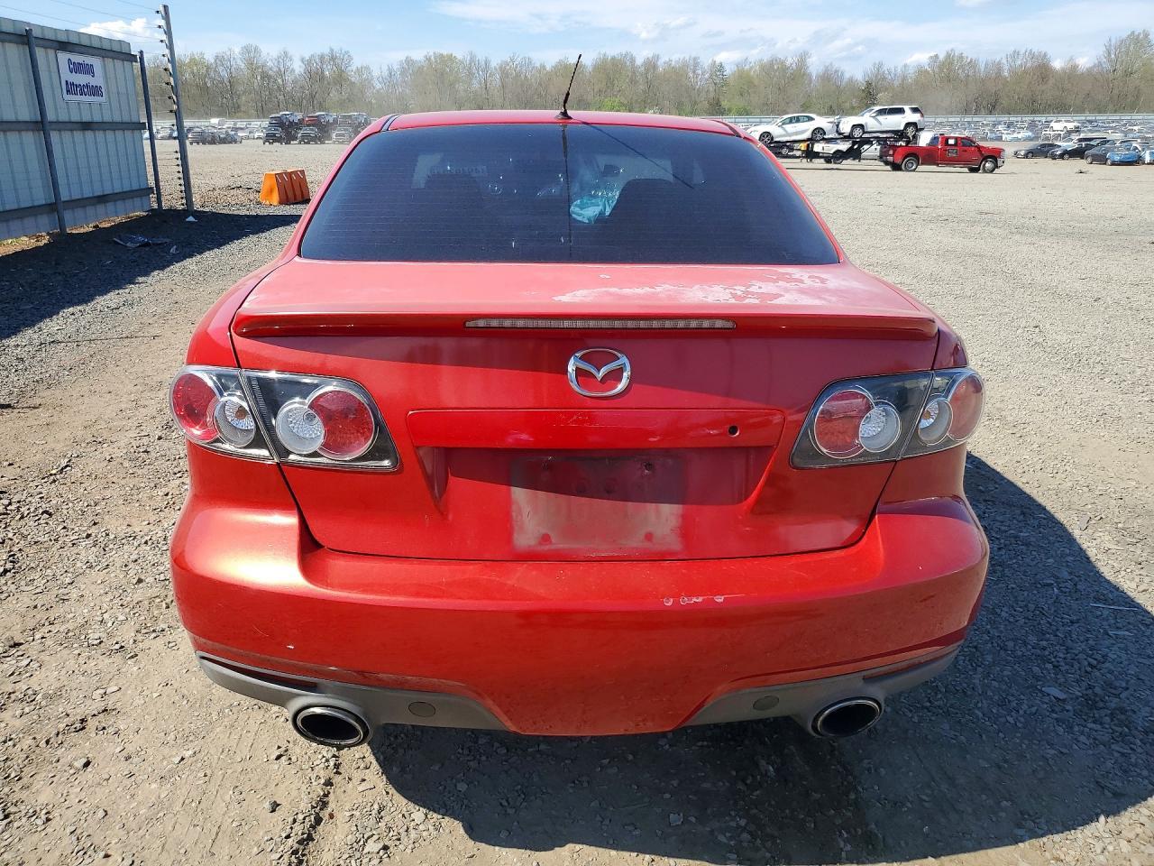 2006 Mazda Speed 6 Red vin: JM1GG12L761107315