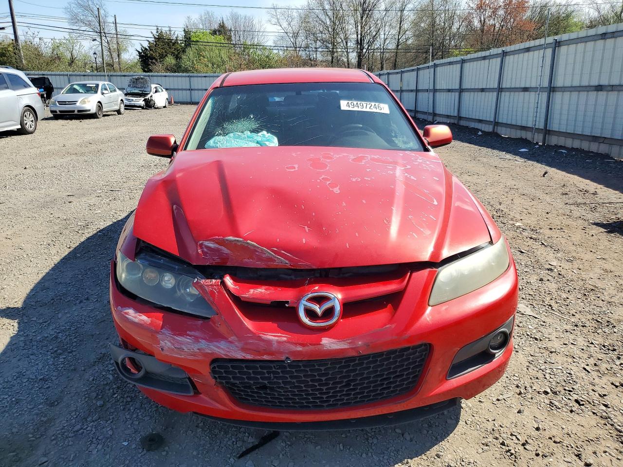 2006 Mazda Speed 6 Red vin: JM1GG12L761107315