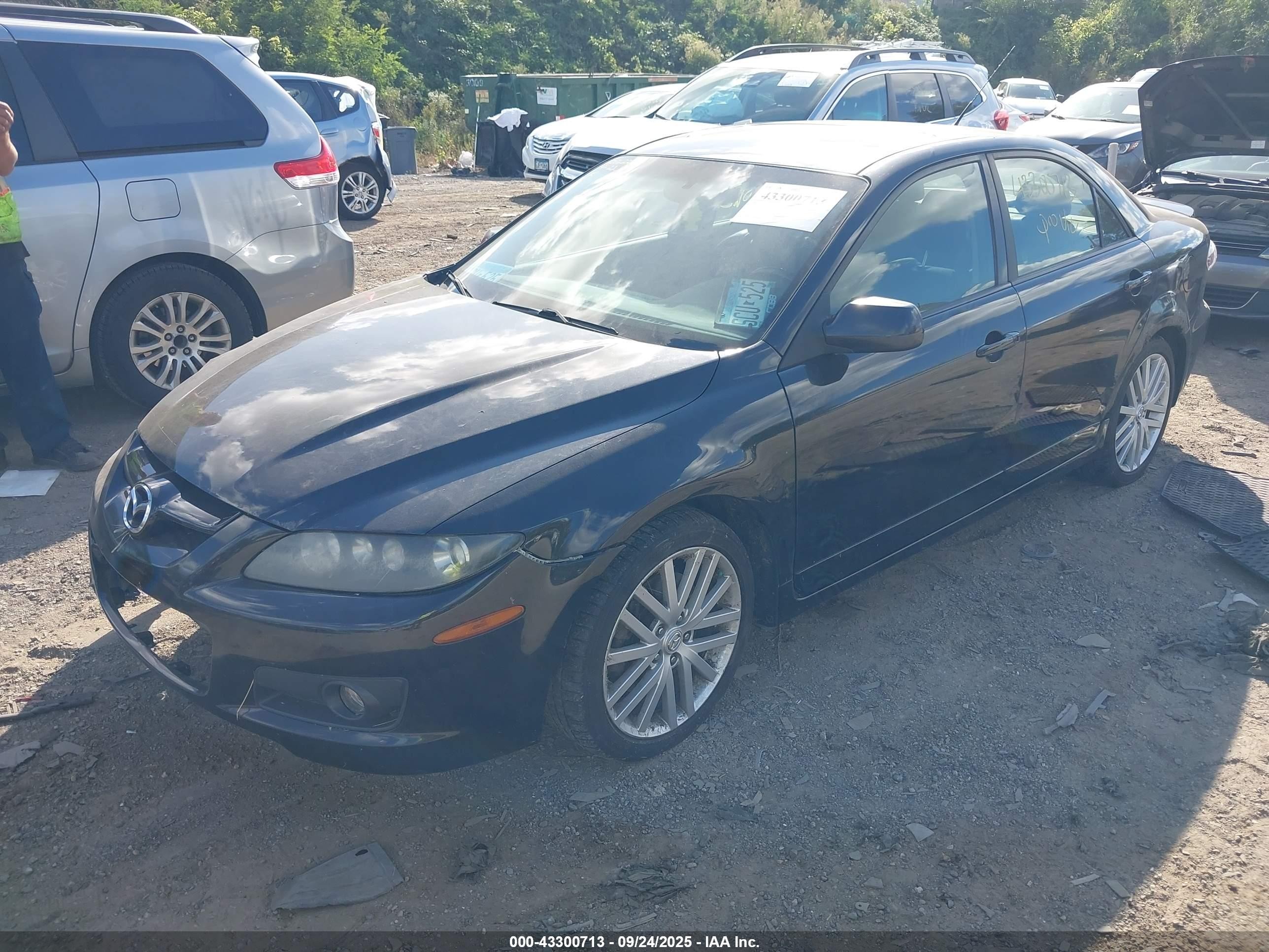 2006 Mazda Mazdaspeed6 Grand Touring Black vin: JM1GG12L961102164
