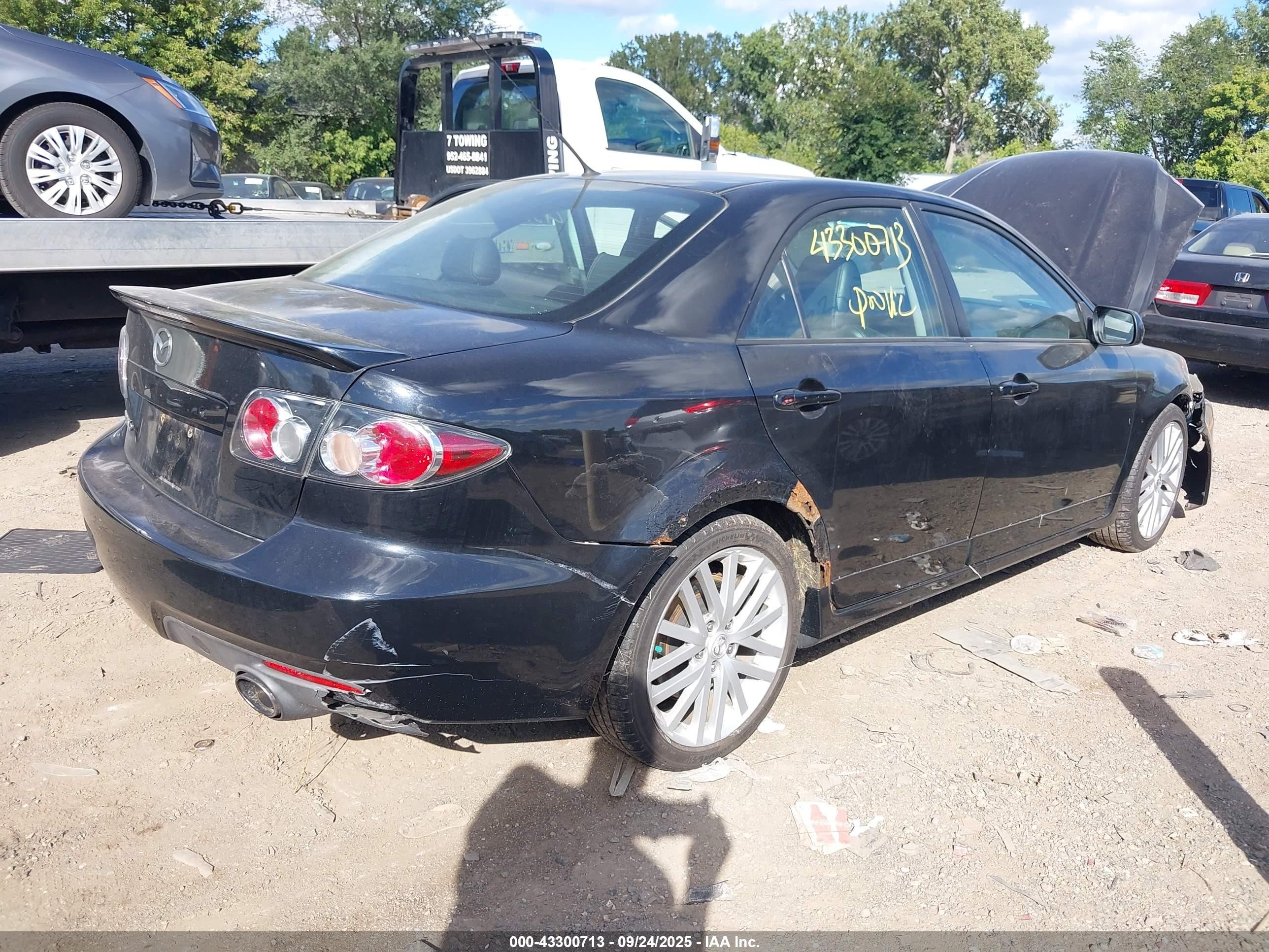 2006 Mazda Mazdaspeed6 Grand Touring Black vin: JM1GG12L961102164