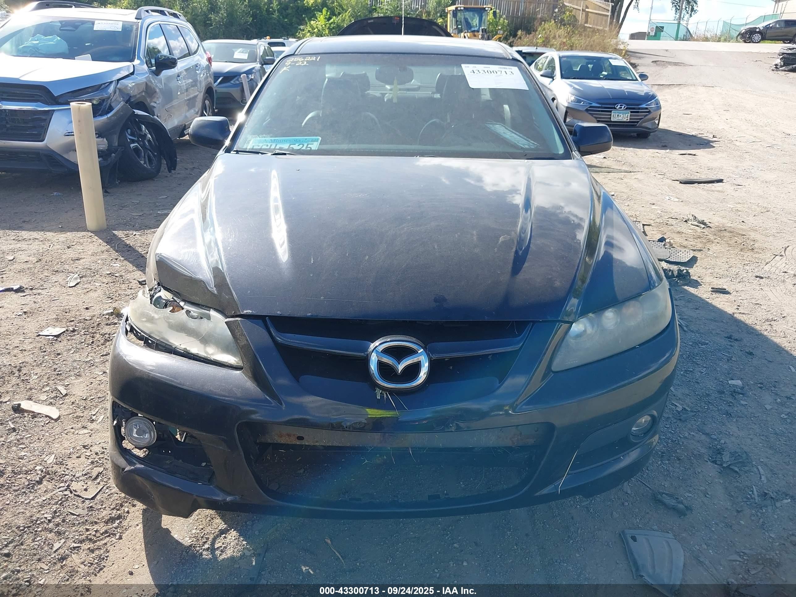 2006 Mazda Mazdaspeed6 Grand Touring Black vin: JM1GG12L961102164