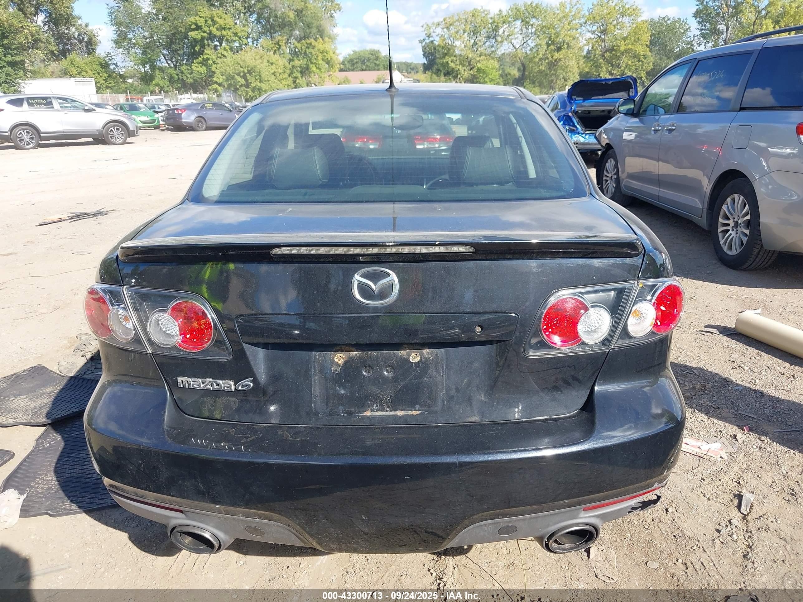 2006 Mazda Mazdaspeed6 Grand Touring Black vin: JM1GG12L961102164