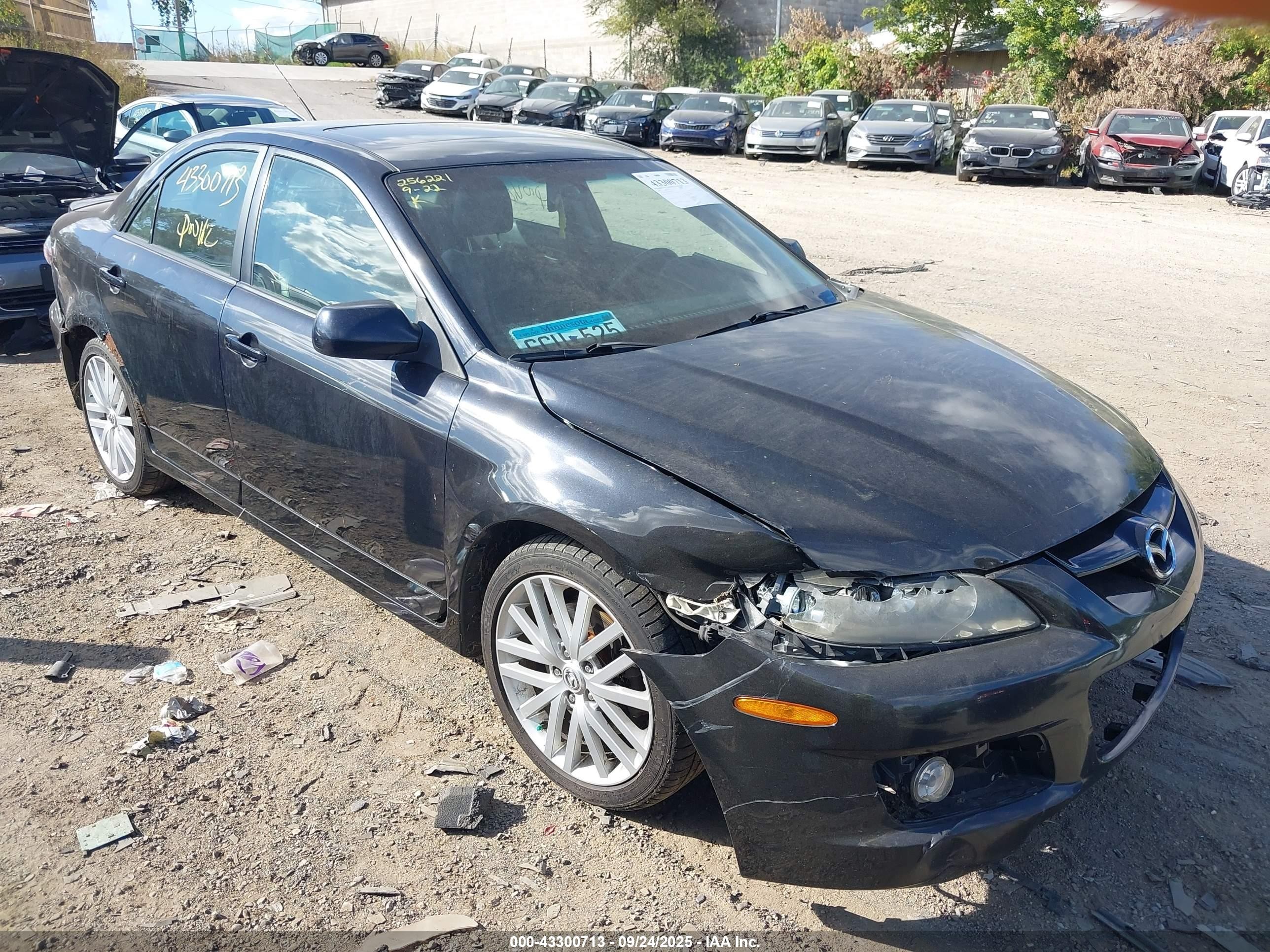 2006 Mazda Mazdaspeed6 Grand Touring Black vin: JM1GG12L961102164