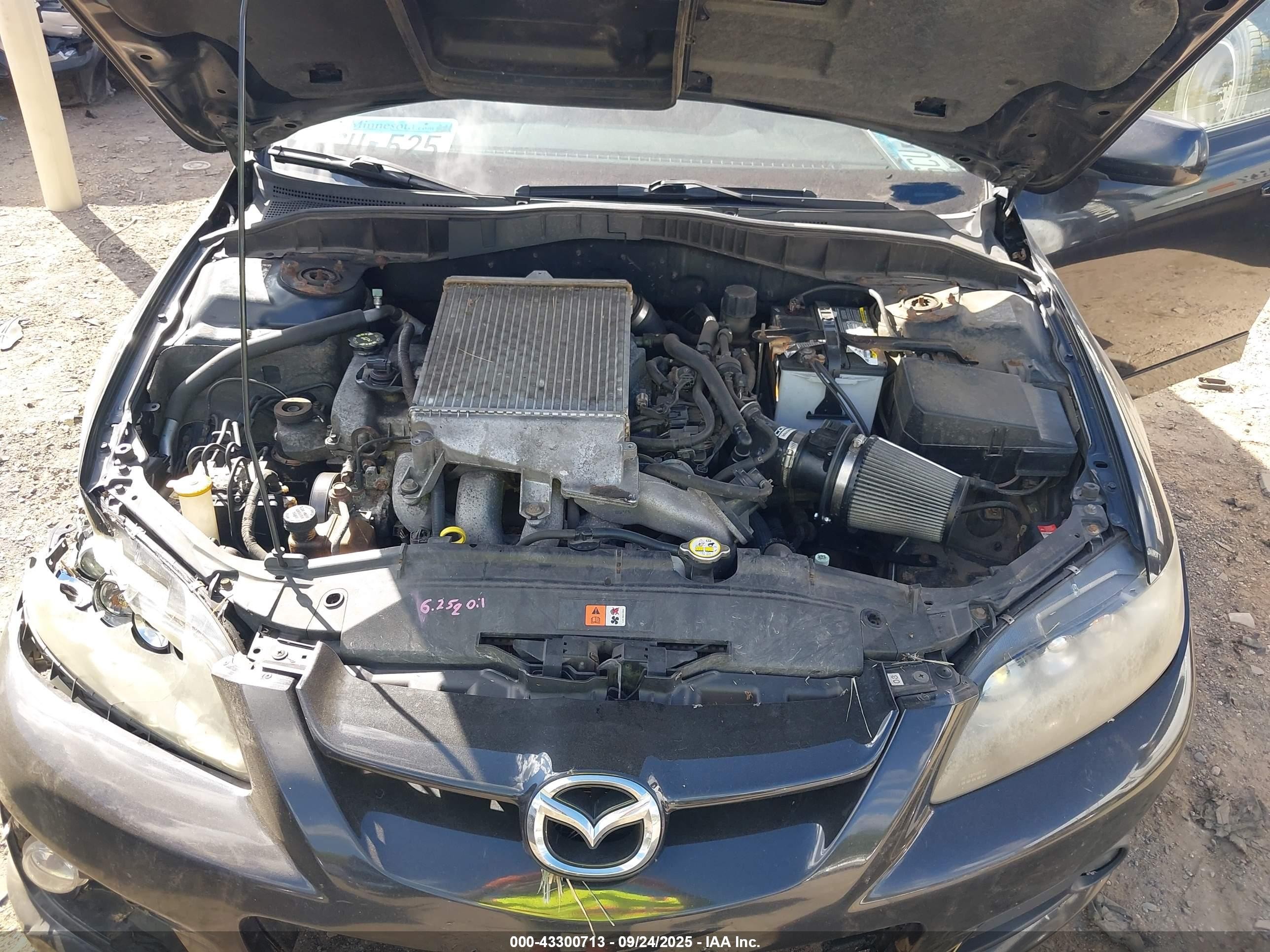 2006 Mazda Mazdaspeed6 Grand Touring Black vin: JM1GG12L961102164