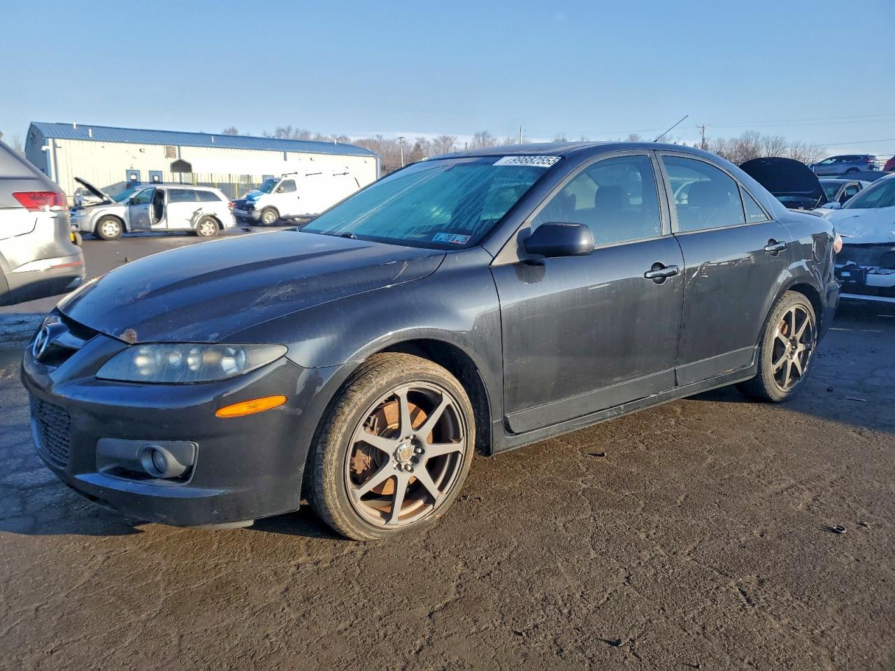 2006 Mazda Speed 6 Black vin: JM1GG12L961103556
