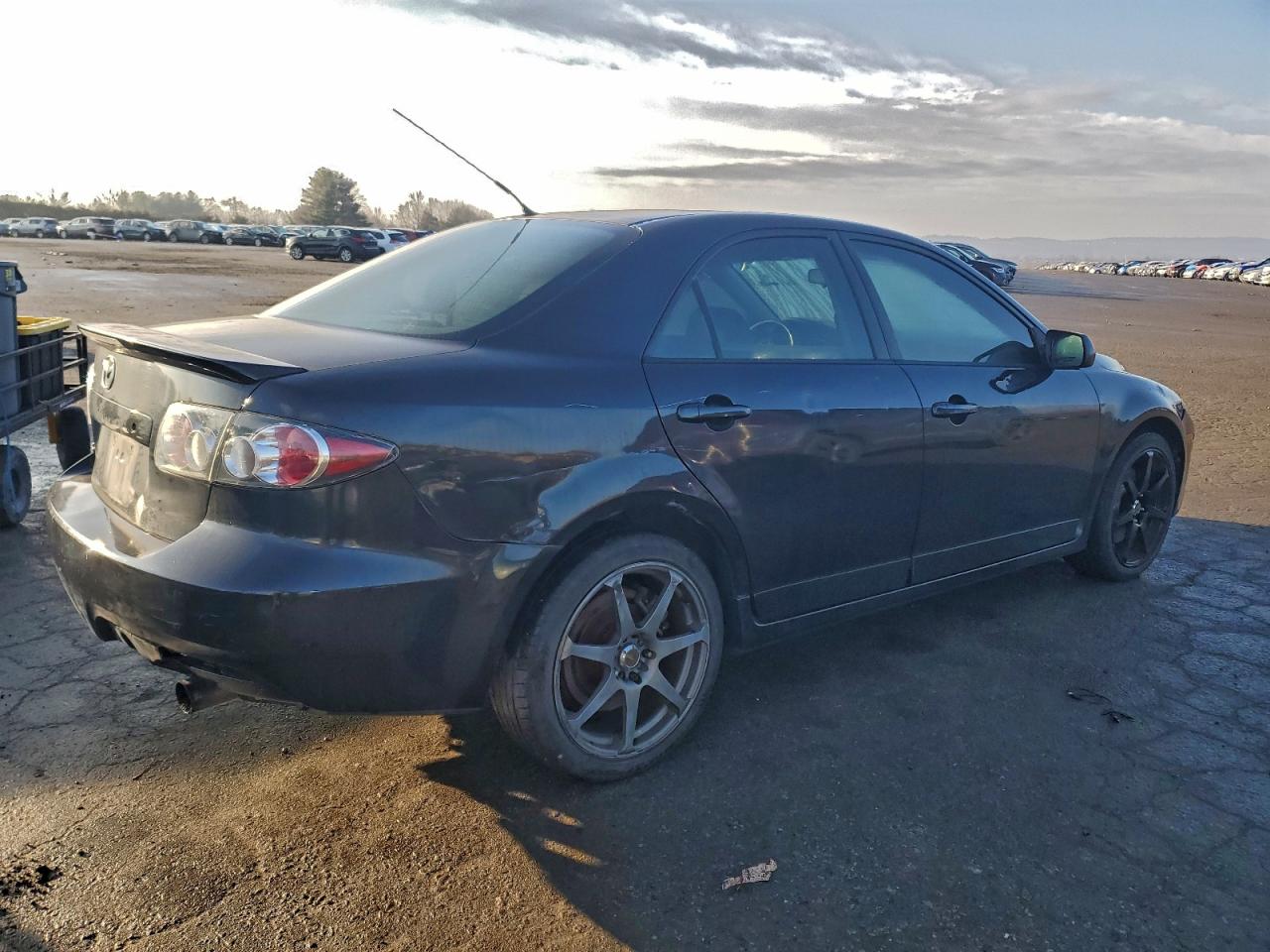 2006 Mazda Speed 6 Черный vin: JM1GG12L961103556