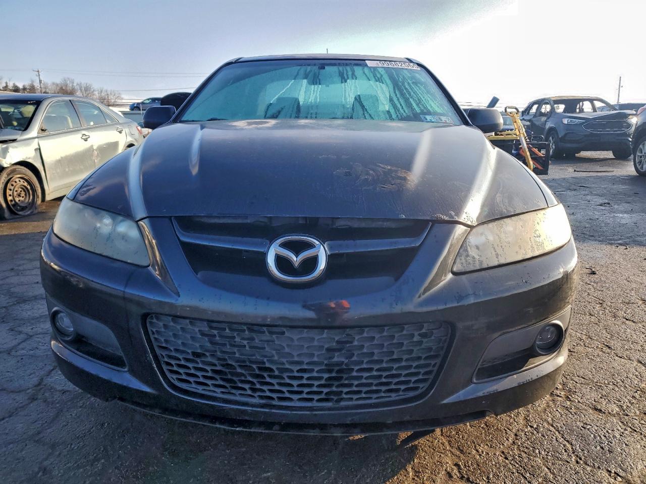 2006 Mazda Speed 6 Черный vin: JM1GG12L961103556