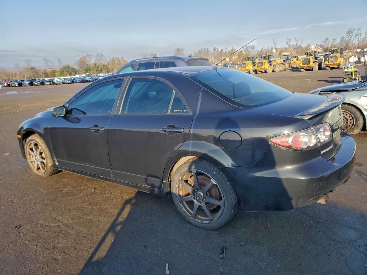 2006 Mazda Speed 6 Черный vin: JM1GG12L961103556