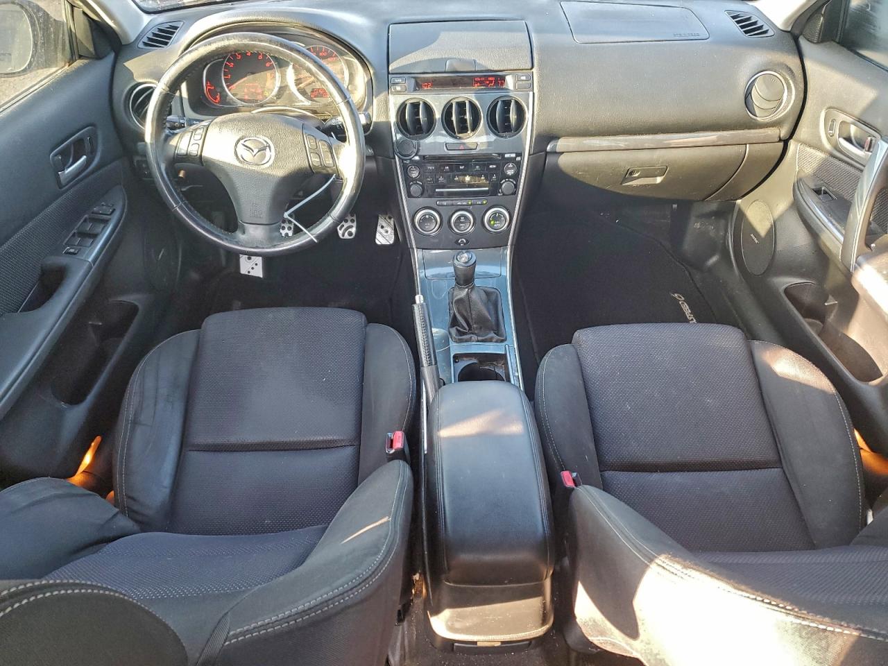 2006 Mazda Speed 6 Черный vin: JM1GG12L961103556