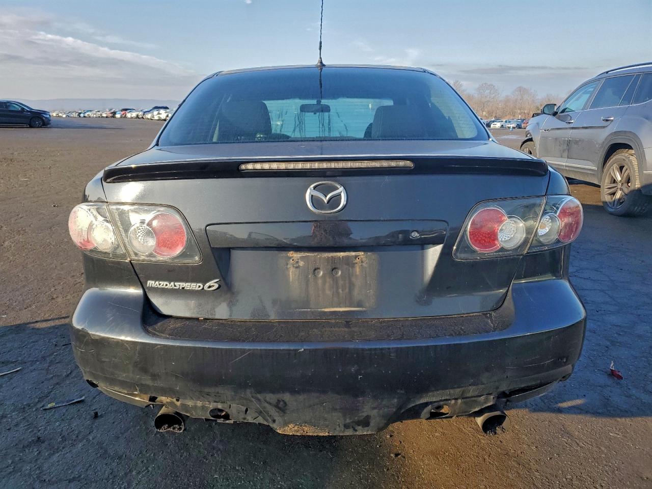 2006 Mazda Speed 6 Черный vin: JM1GG12L961103556