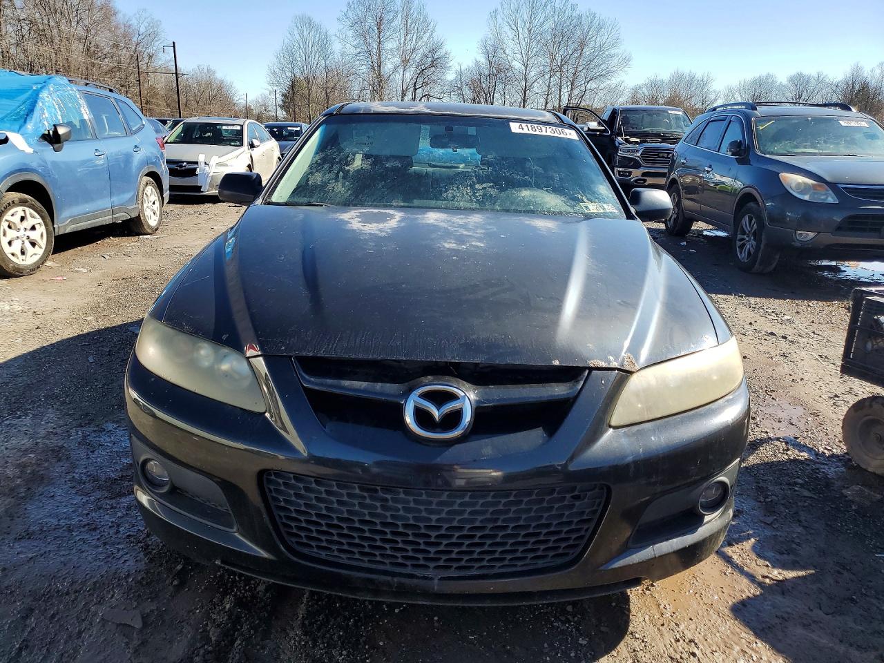2006 Mazda Speed 6 Black vin: JM1GG12L961103556
