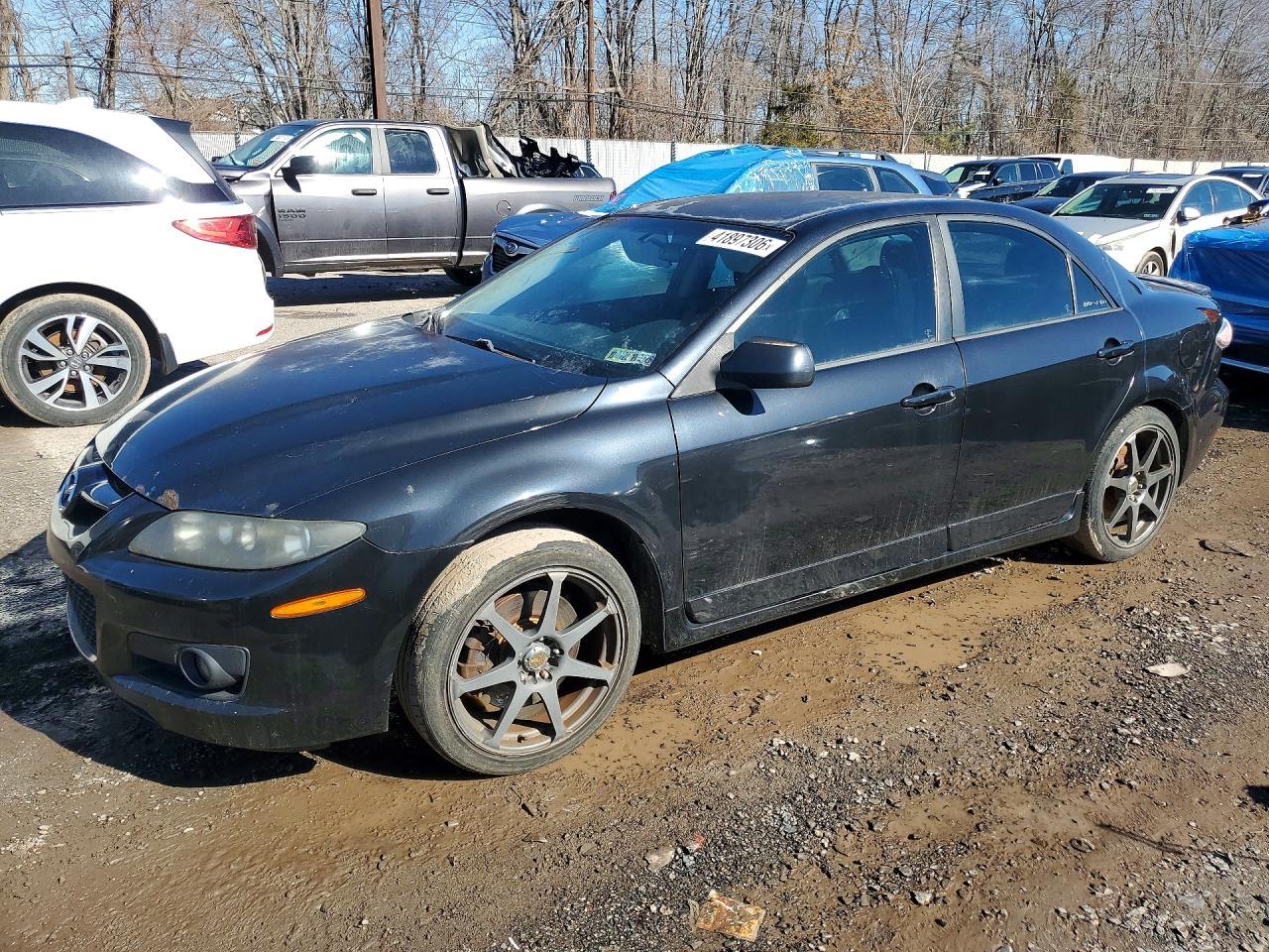 2006 Mazda Speed 6 Black vin: JM1GG12L961103556