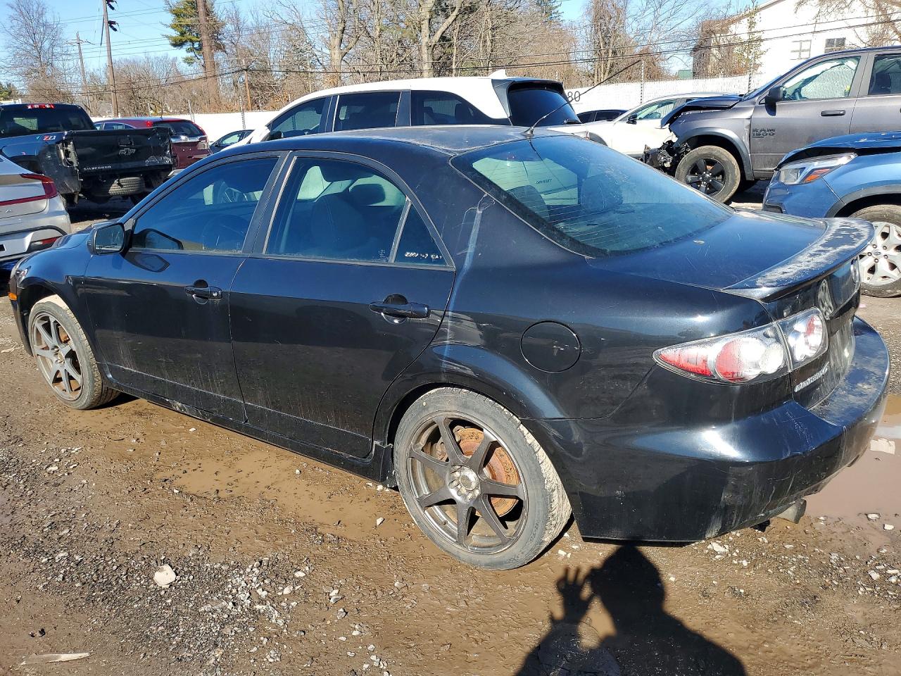 2006 Mazda Speed 6 Black vin: JM1GG12L961103556