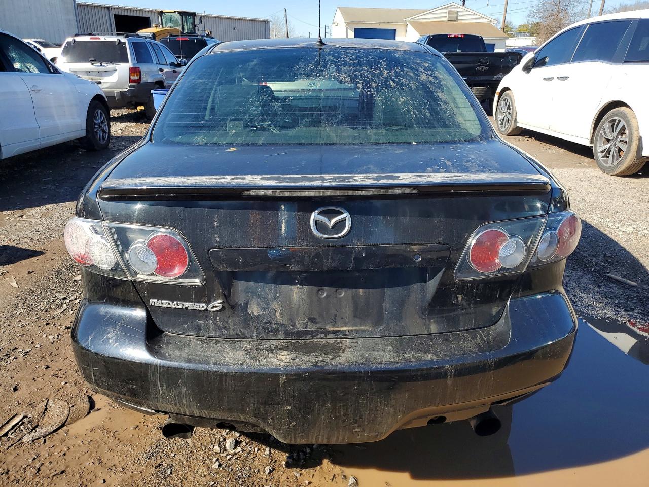 2006 Mazda Speed 6 Black vin: JM1GG12L961103556