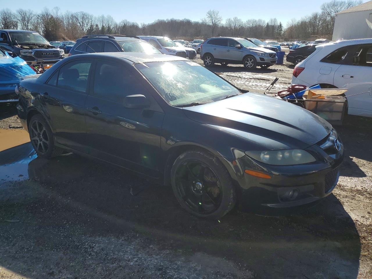 2006 Mazda Speed 6 Black vin: JM1GG12L961103556