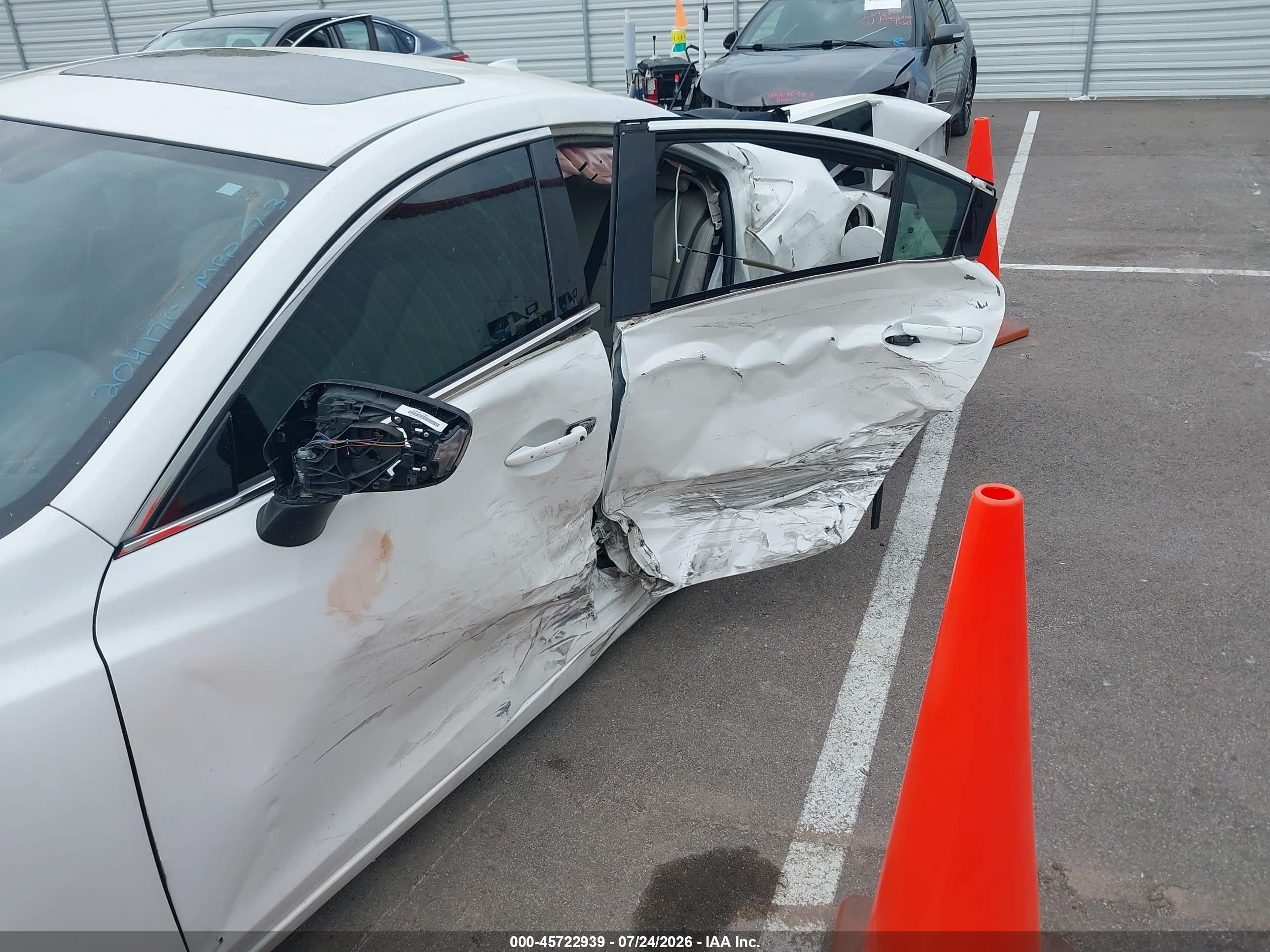 2015 Mazda Mazda6 I Touring White vin: JM1GJ1T51F1197434