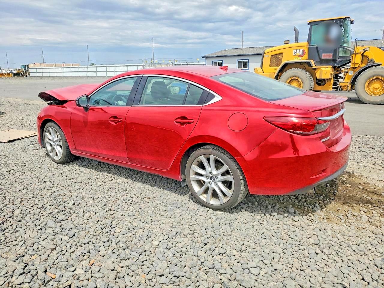 2015 Mazda 6 Touring Red vin: JM1GJ1T51F1206889