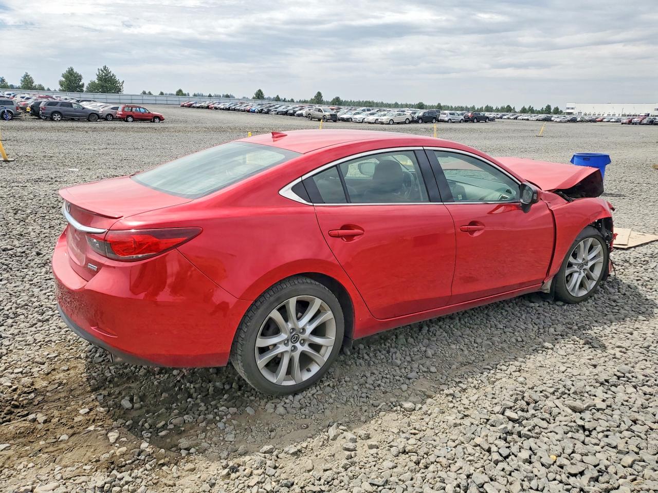 2015 Mazda 6 Touring Red vin: JM1GJ1T51F1206889