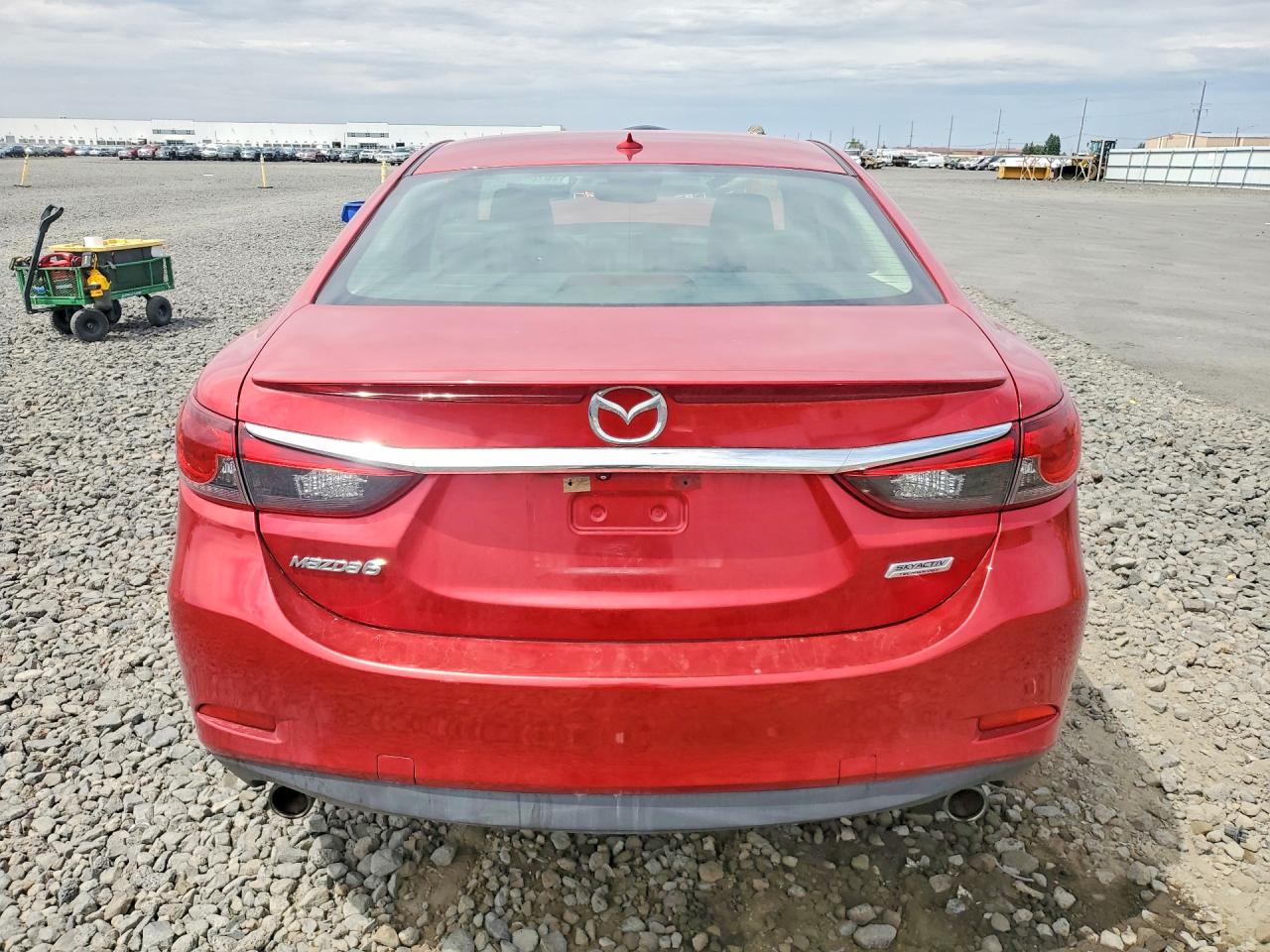 2015 Mazda 6 Touring Red vin: JM1GJ1T51F1206889