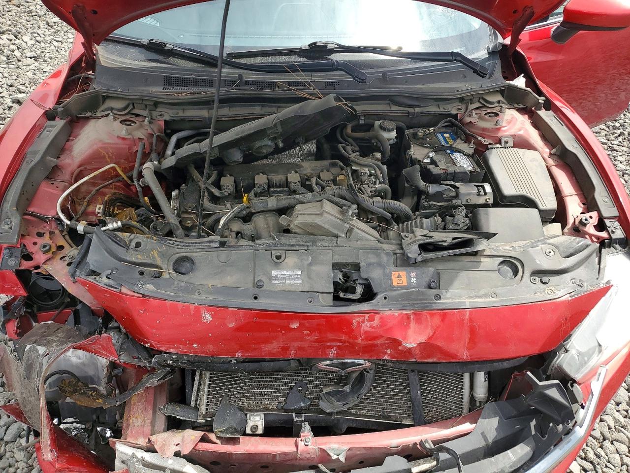 2015 Mazda 6 Touring Red vin: JM1GJ1T51F1206889