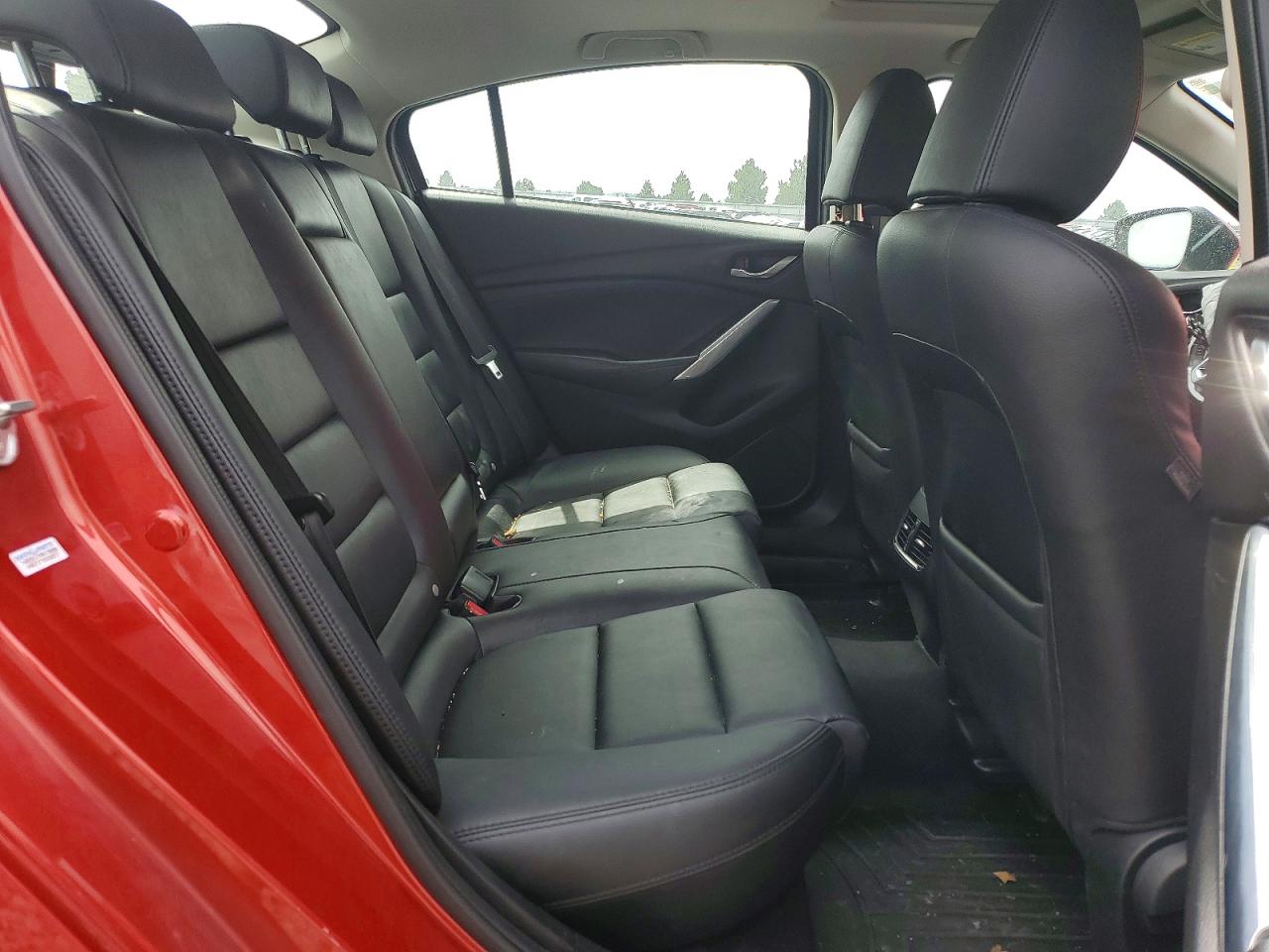 2015 Mazda 6 Touring Red vin: JM1GJ1T51F1206889