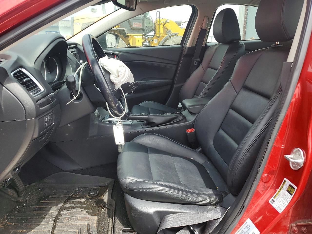 2015 Mazda 6 Touring Red vin: JM1GJ1T51F1206889