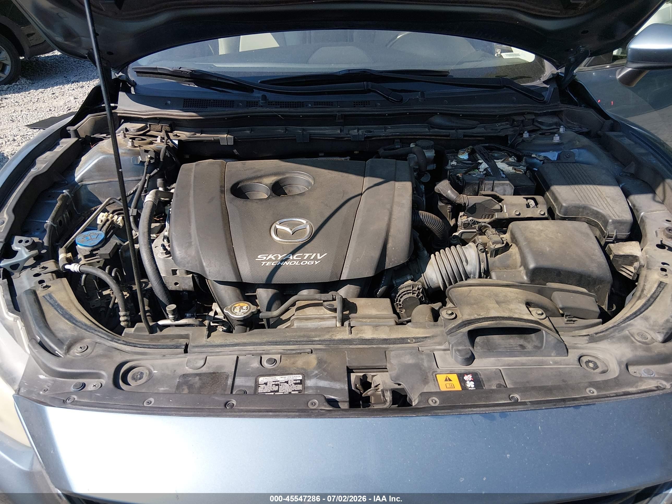 2015 Mazda Mazda6 I Touring Blue vin: JM1GJ1T51F1222994
