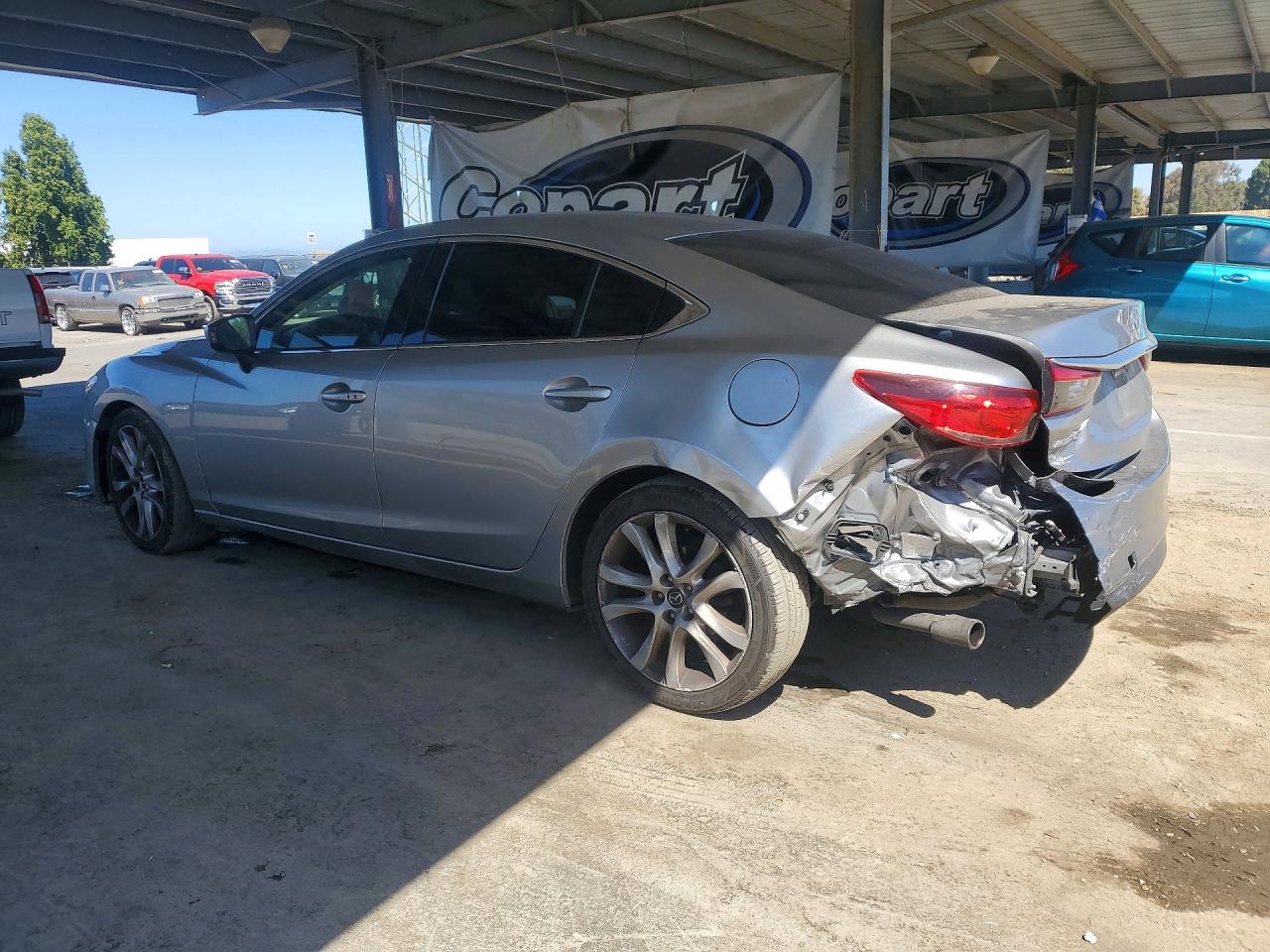 2014 Mazda 6 Touring Silver vin: JM1GJ1T53E1106596