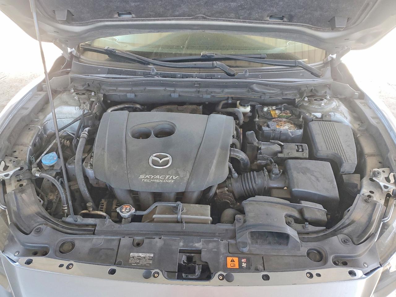 2014 Mazda 6 Touring Silver vin: JM1GJ1T53E1106596
