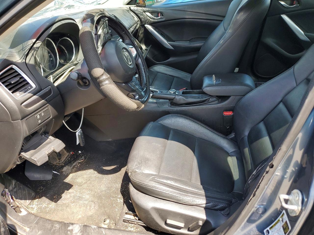 2014 Mazda 6 Touring Blue vin: JM1GJ1T54E1105523