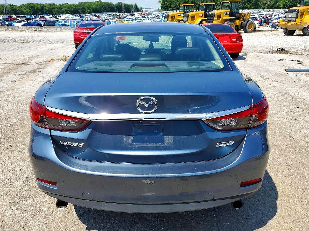 2014 Mazda 6 Touring Blue vin: JM1GJ1T54E1105523