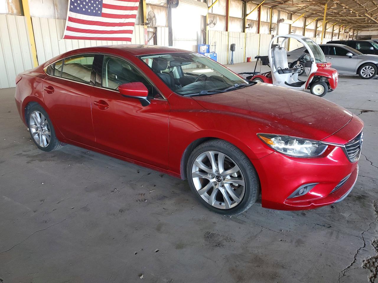 2015 Mazda 6 Touring Red vin: JM1GJ1T54F1215232