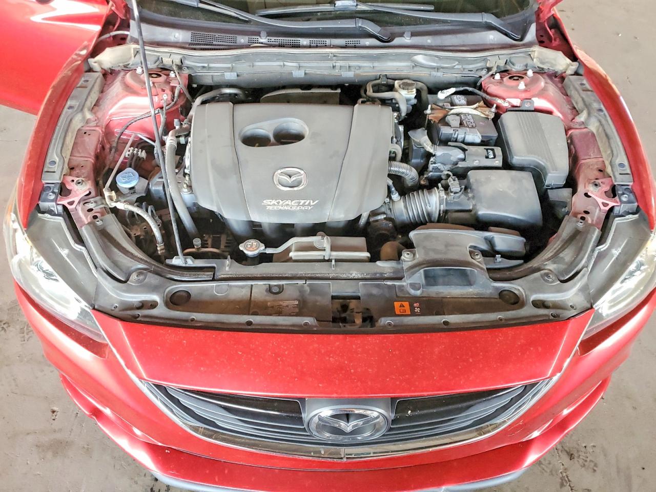 2015 Mazda 6 Touring Red vin: JM1GJ1T54F1215232