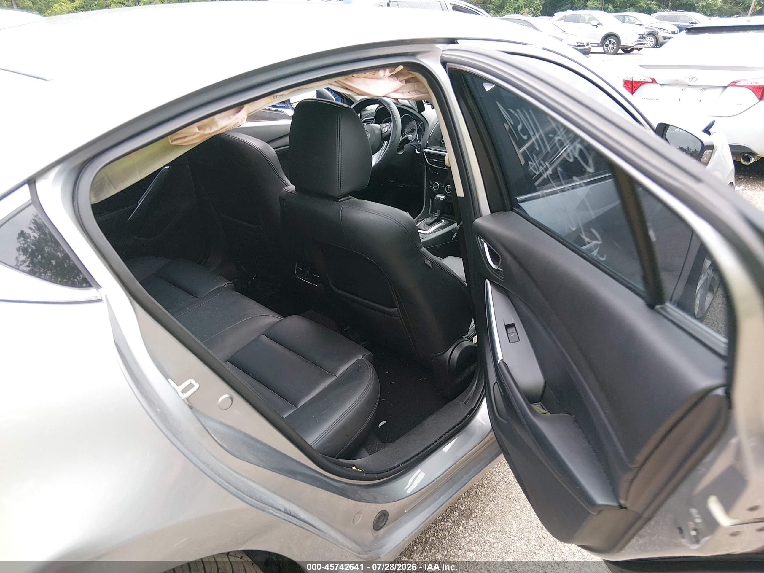 2015 Mazda Mazda6 I Touring Silver vin: JM1GJ1T55F1214543